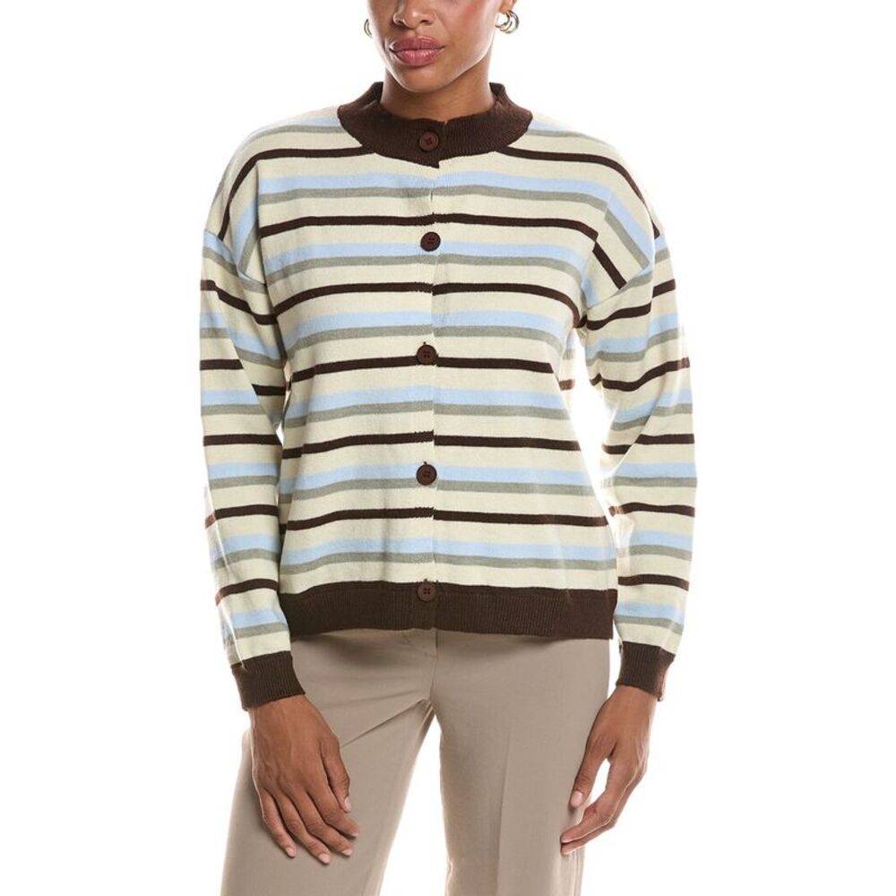 Estellina Womens  Cardigan Top, Yellow